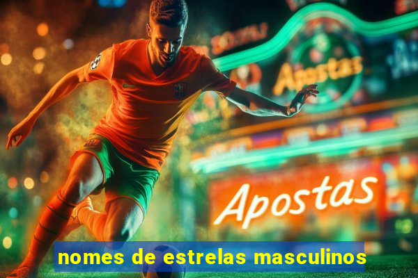 nomes de estrelas masculinos